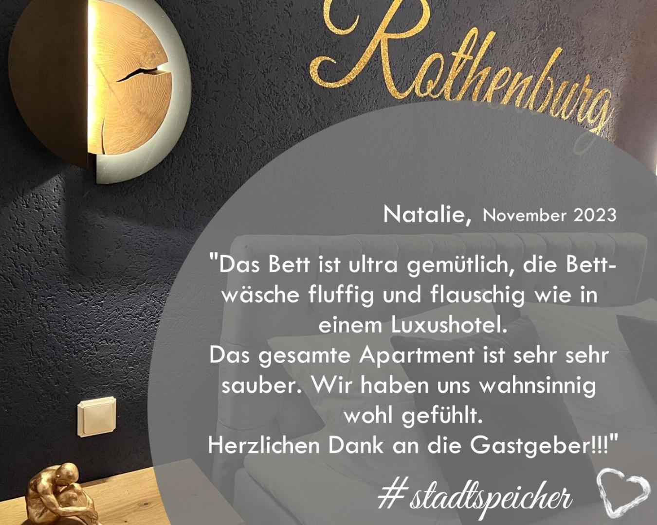 #Stadtspeicher - Blauer Stern Das Apartment Mitten In Der Altstadt Rothenburg ob der Tauber Esterno foto